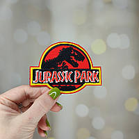 УЦЕНКА! Нашивка, патч "Парк Юрского периода. Jurassic Park"