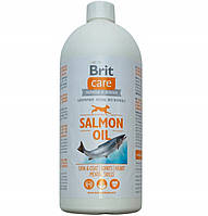 Brit Care Salmon Oil Пищевая добавка в виде лососевого масла для собак 1 л
