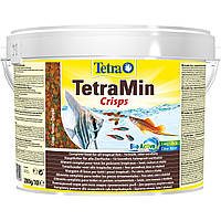 Корм для декоративных рыб любого размера TetraMin Crisps Чипсы 10 Л / 2 Кг