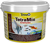 Корм для декоративных рыб любого размера TetraMin Granules Гранулы 10 Л / 4,2 Кг