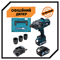 Аккумуляторный гайковерт PROFI-TEC PTW2100BL POWERLine (2 х 5.0 Ач, ЗУ, Кейс) Бесщеточный гайковерт для дома