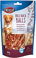 Trixie PREMIO Rice Duck Balls Лакомство для собак шарики с уткой и рисом 80 г