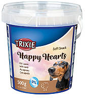 Trixie Soft Snack Happy Hearts with Lamb Витаминное лакомство с ягненком для собак 500 г