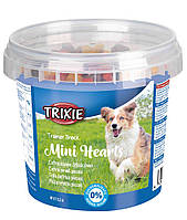 Trixie Trainer Snack Mini Hearts with Chicken, Lamb & Salmon Витаминное лакомство для собак (ассорти) 200 г