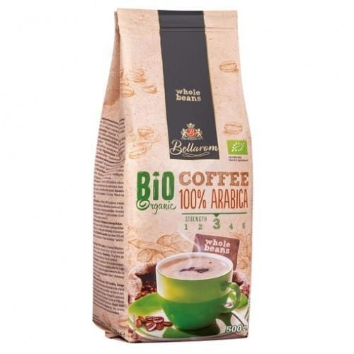 Органічна кава Bellarom у зернах Bio Organic 100% арабіка 500 грамів