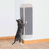 Trixie Scratching Board for Corners Когтеточка доска угловая для кошек (серая) 32×60 см