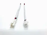 Комплект JST Connector 2pin (2 jack) з кабелем в обплітанні тато + мама
