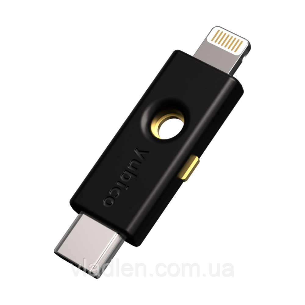 Апаратний ключ Yubico YubiKey 5Ci USB Type-C, Lightning (683072)
