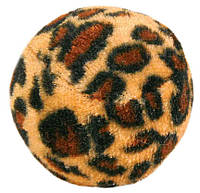 Trixie Set of Toy Balls with Leopard Print Игрушка для кошек набор леопардовых мячиков (4 шт.) 3,5 см