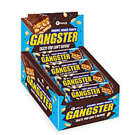 Батончики Vale Gangster - 20x100g Caramel-Nougat-Peanut, шоколадні батончики з нугою та арахісом 20 штук