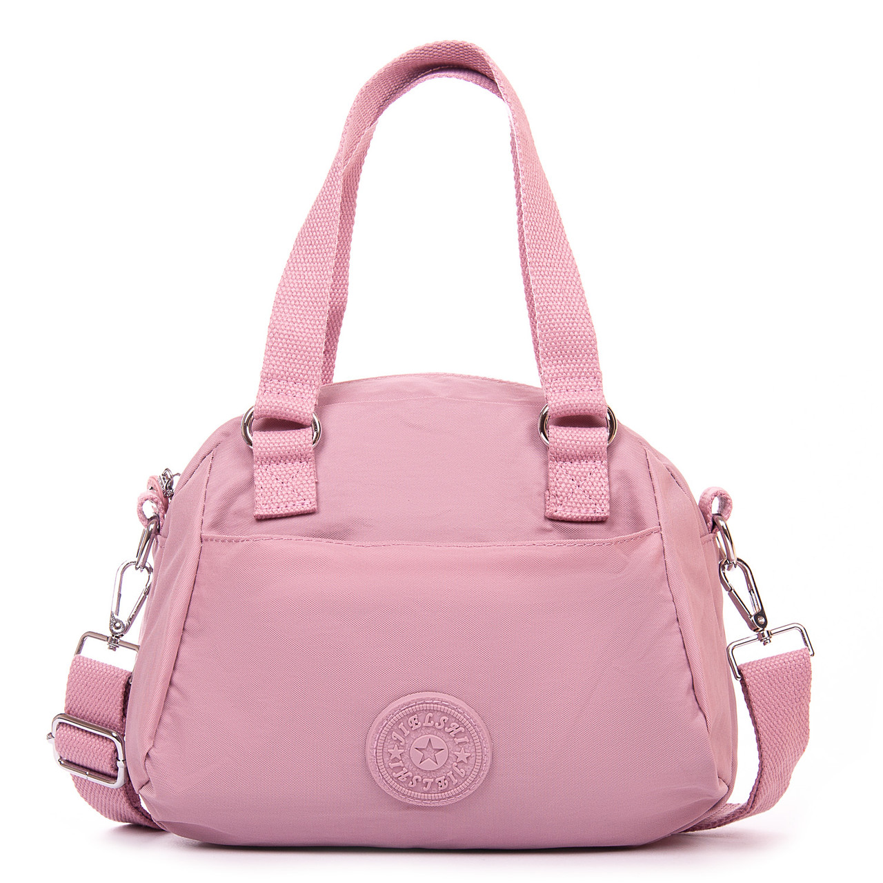 Сумка крос-боді Жіноча Текстильна поліамід Jielshi 3261 pink