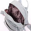 Рюкзак жіночий маленький текстильний поліамід поліамід Jielshi 7701 blue, фото 6