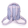 Рюкзак жіночий маленький текстильний поліамід поліамід Jielshi 7701 purple, фото 3
