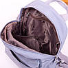 Рюкзак жіночий маленький текстильний поліамід поліамід Jielshi 7701 purple, фото 6