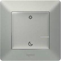 752389 Valena Life with NETATMO. Розумний безпроводовий сценарний вимикач "День/Ніч". Алюміній