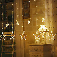 Світлодіодні ліхтарі для штор, 12 зірок 138 світлодіодних ліхтарів для штор