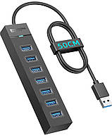 7-портовий USB-концентратор SANZANG | USB 3.0-концентратор