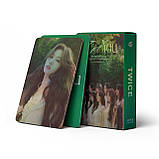 Голографічні карточки K-POP lomo card карточки Twice - I got you -  55 шт, фото 2