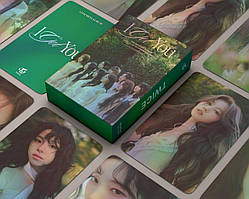 Голографічні карточки K-POP lomo card карточки Twice - I got you -  55 шт