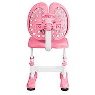 Парта учнівська дитяча Bambi M 5801-8 Рожева | Комплект зростаюча парта і стілець, фото 3