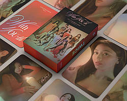 Голографічні карточки K-POP lomo card карточки Twice - with you -  55 шт