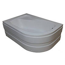 Душовий піддон Shower (L) FERISYA SW-6282 120х80х45 см глибокий асиметричний акриловий, фото 5