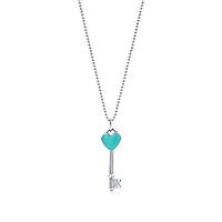 Серебряное ожерелье 'Heart Key Pendant' от Tiffany & Co.