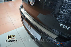 Накладка на задний бампер Volkswagen Polo V 4d *2009-2014