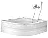 Душовий піддон Shower CELLESSE SW-6010 90х90х45 см глибокий напівкруглий акриловий, фото 6