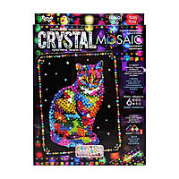 Креативна творчість "Crystal mosaic Кіт" CRM-02-09, 6 форм елементів as
