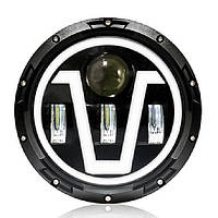 Cветодиодная LED фара для Нива УАЗ ВАЗ 2101 2121 FJ Cruiser Jeep мото 7 дюймов DXZ JP-Y7-V-A TOP