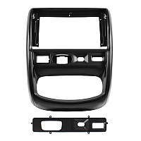 Переходная рамка Renault Duster 2010-2015 (F-6696) 9" Black TOP