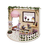 WEN Кукольный дом конструктор DIY Cute Room I-001 Sky Garden TOP