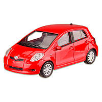 УЦЕНКА! Машина металлическая TOYOTA YARIS "WELLY" 44003CW(Red)-UC 1:43 as