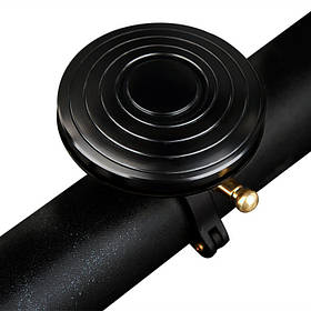 Звонок Green Cycle GBL-606, сучасний алюм. вуличний дверний дзвінок, чорний