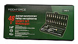 Набір торцевих ключів 1/4", 46 шт. (6-гр) (4-14 мм) ROCKFORCE  RF-2462-5, фото 8