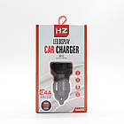 Адаптер в прикурювач авто на 2 USB з індикатором напруги, CAR HC6 / Автомобільний зарядний пристрій, фото 10