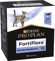 Purina Pro Plan FortiFlora Пищевая пробиотическая добавка для кошек и котят 30x1 г