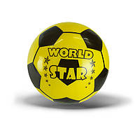 Мячик детский "Футбольный" Bambi RB1307 маленький 16 см Желтый