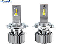 Автомобильные светодиодные LED лампы Pulso N1-H4-H/L/LED-chips OEM Philips Flip chip/2*70W/8500Lm/6500K