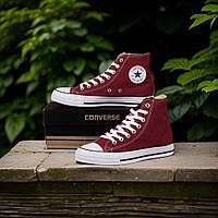 Бордовые кеды converse all star 36-41. На 2-ю пару Скидка -100 грн 39