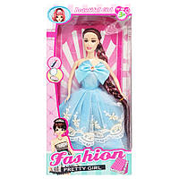 Детская Кукла "Fashion Pretty Girl" YE-78(Blue) в нарядном платье as