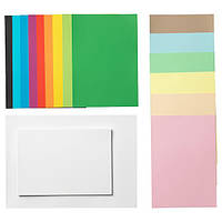 Набір паперу формату А3/А4 IKEA MÅLA 301.933.23 Різні кольори