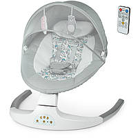 Заколисуючий центр El Camino ME 1074 MYLA (gray mint feathes) Сірий із м'ятним