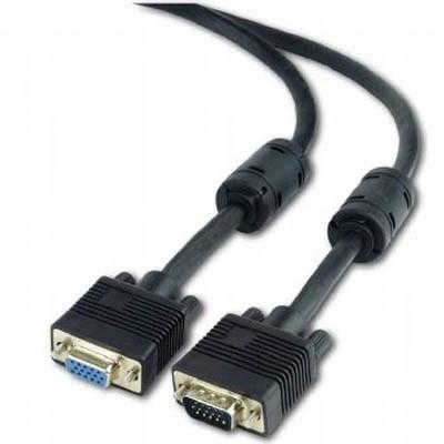Кабель подовжувач VGA-VGA HD15M/HD15F 3 м Cablexpert (CC-PPVGAX-10B)