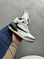 Кроссовки Nike Air Jordan 3 Retro White/Brown