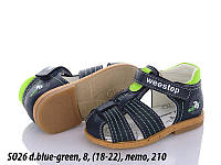 Детская летняя обувь 2024 оптом. Детские босоножки бренда Weestep для мальчиков (рр. с 18 по 22)