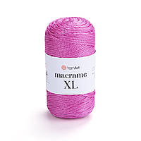 Шнур для макраме Розовый №140 Yarnart Macrame XL, 250 г., 130 м.