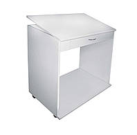 Стол для ноутбука СДН 4 OKSI передвижной МАКСИ МЕБЕЛЬ Белый гладкий (5102193) z118-2024