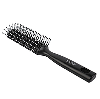 Щітка тунельна Hots Professional Vent Brush Black & Grey (HP21005-BLK), фото 4